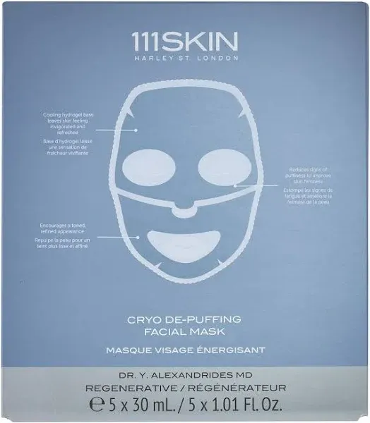 111skins Cryo De-Puffing Facial Mask