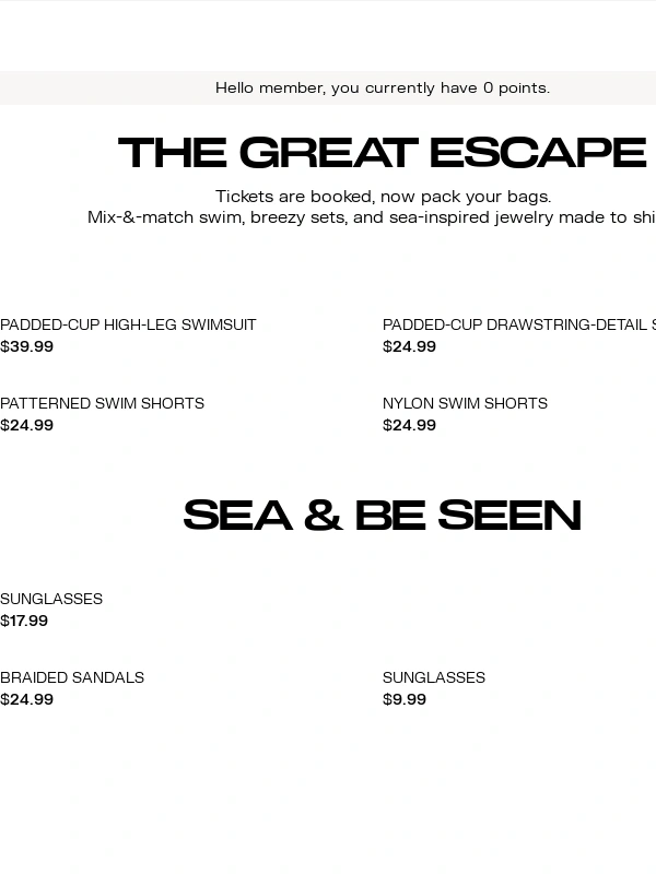 H&M - Vacation inspiration starts here