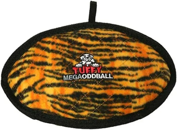 Tuffy Mega Odd Ball Tiger Dog Toy