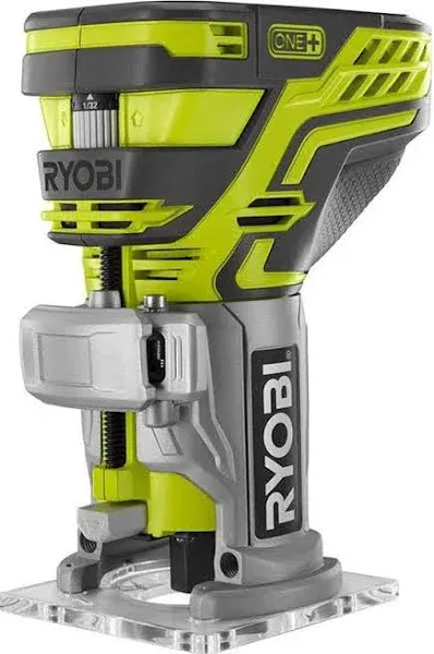 RYOBI 18-Volt ONE+ Cordless Fixed Base Trim Router with Tool Free Depth Adjustment