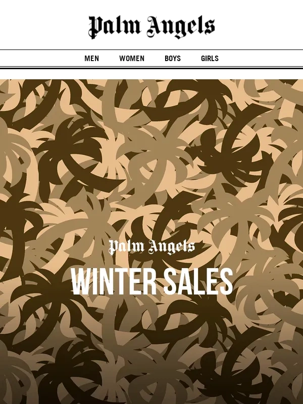 Palm Angels - Extra 20% off: Winter Sales just got better