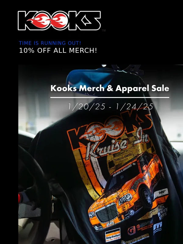 Kooks Headers - Don't Miss Out: 10% Off Kooks Apparel