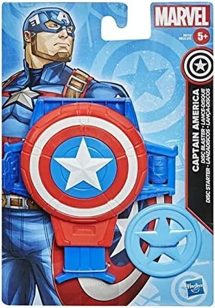 Marvel Captain America Disc Blaster Role Play Hand Toy