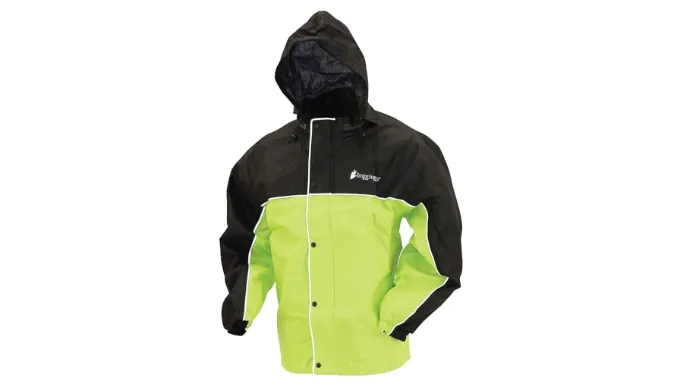 FROGG TOGGS Mens Road Toad Reflective Waterproof Rain Jacket