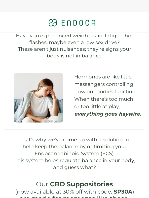 Endoca - Hormonal imbalances?!