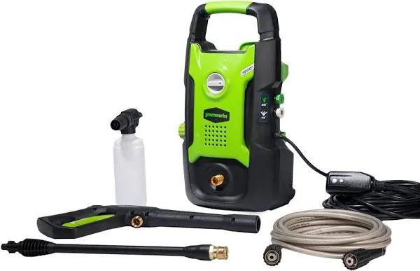 GreenWorks GPW1501 13 Amp 1500 PSI Electric Pressure Washer