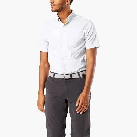 Dockers Men's Signature Comfort Flex Short Sleeve Shirt