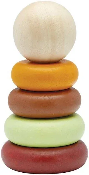 Plan Toys My First Stacking Modern Rustic Ring