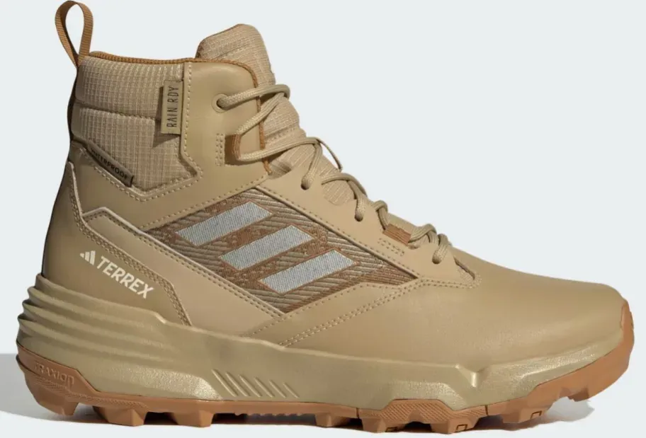 adidas Unisex TERREX Unity Leather Mid RAIN.RDY Hiking Shoes
