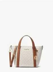 Michael Kors Pratt Small Signature Logo Tote Bag