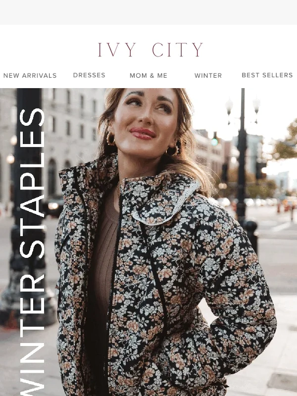 Ivy City Co - WINTER COATS YOU'LL LOVE❄️??