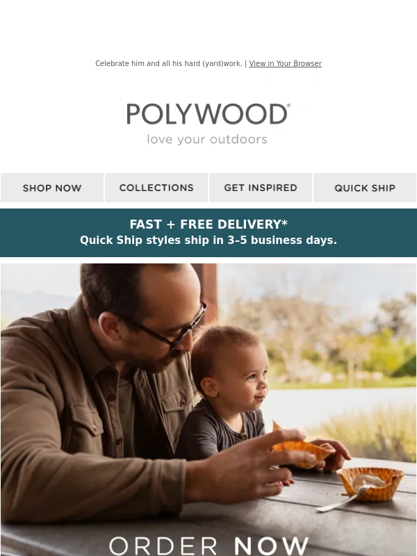 POLYWOOD - ⏰ Order Now for Father’s Day ⏰