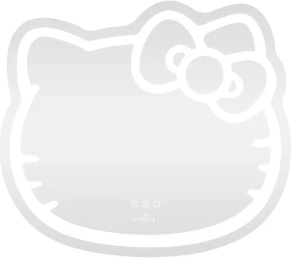 Impressions Vanity Co. Hello Kitty Smart WiFi LED Wall Mirror