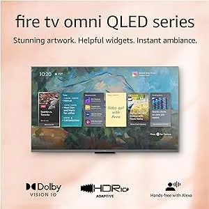 Amazon Fire TV 55-in Omni QLED Series 4K UHD Smart TV QL55F601A