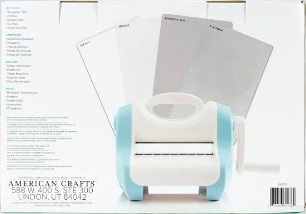 We R Memory Keepers Revolution Cutting and Embossing Machine