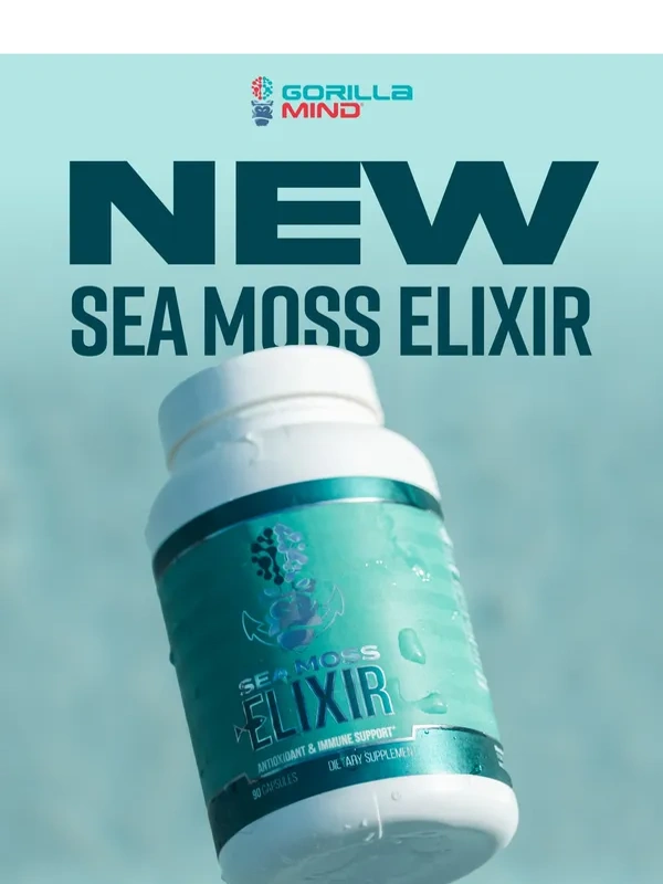 Gorilla Mind - ? New Sea Moss Elixir