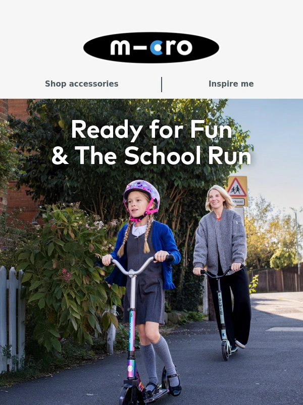 Micro Scooters - Bank Holiday Fun & Back-to-School Ready