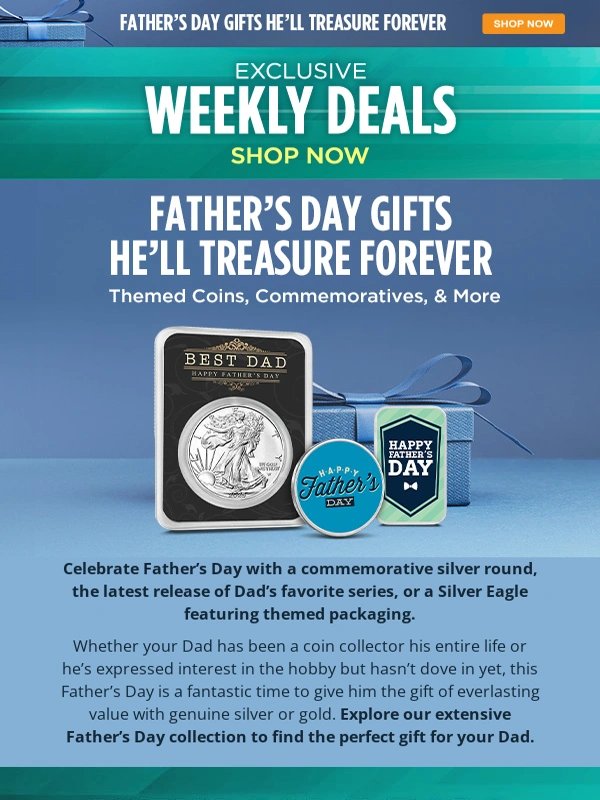 APMEX - Get these exclusive weekly deals,including 9Fine Mint 10 oz Cast-Poured Silver Bar for any quantity only $1.99/oz over spot