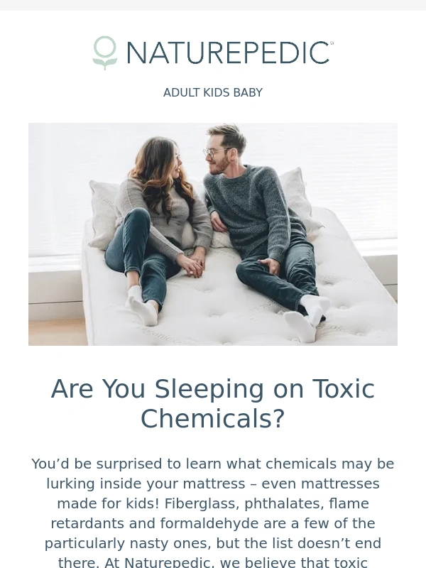 Naturepedic - Here’s how to detox your sleep