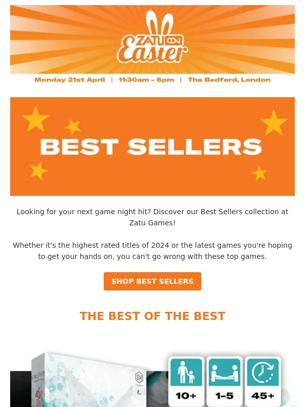ZATU Games - It's Board Game Day! Celebrate With Big Savings On Best Sellers ?