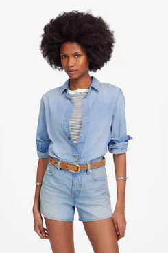 Madewell The Perfect Vintage Jean Short - Quail Wash