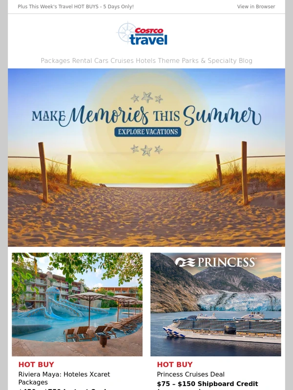 Costco Travel - Have you checked out these vacations?