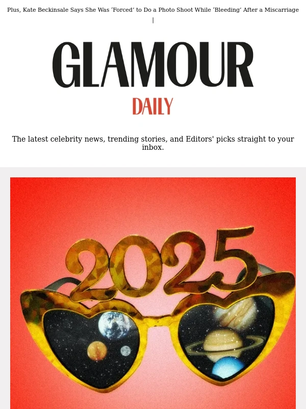 Glamour - Your 2025 Horoscope Is Here to Guide the Year Ahead