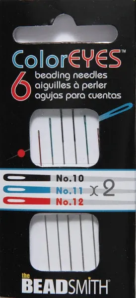 ColorEyes Beading Needles Assortment 6/Pkg