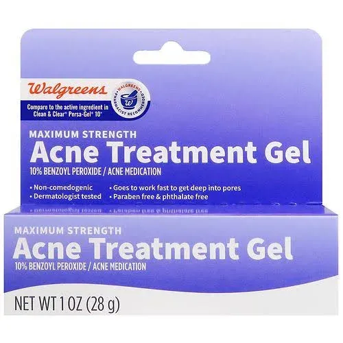 Walgreens Maximum Strength Acne Gel