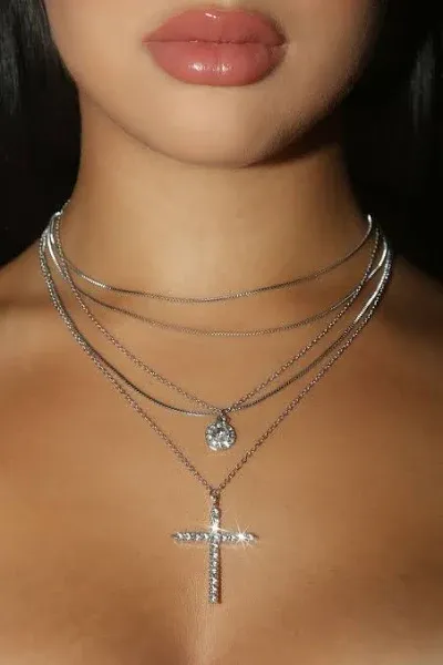 Fashion Nova Women's Lift Your Spirits Necklace