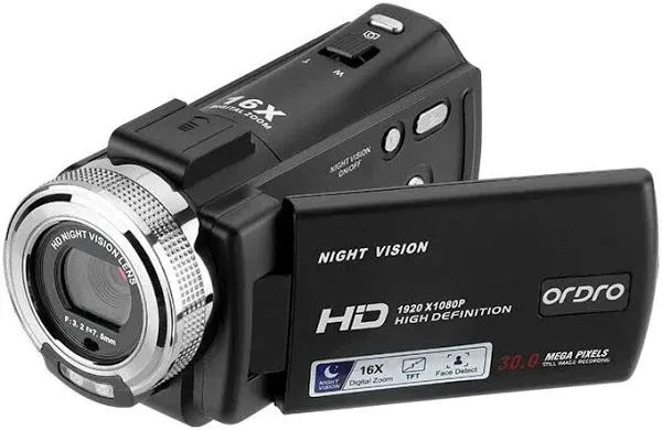 Ordro HDV-V12 Video Camera Camcorder Gift for Kids