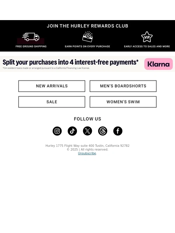 Hurley - Sale = up to 40% off rn ?