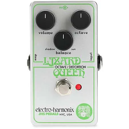 Electro-Harmonix Lizard Queen Octave Fuzz Guitar Effects Pedal