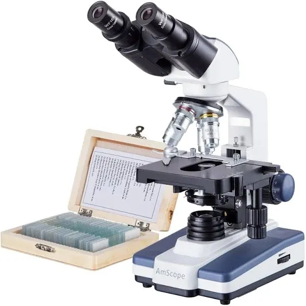 AmScope B120 Series Binocular Compound Microscope
