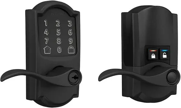 Schlage Camelot Encode Smart WiFi Touchscreen Accent Lever Lock
