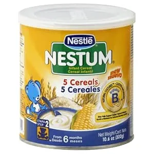 5-Pack Of 10.6oz Nestle Nestum Infant 5 Cereal for $15.30 S&S + FS