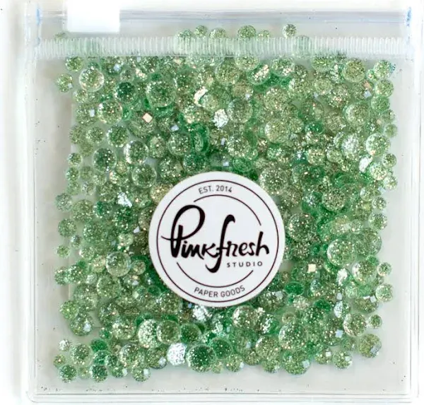 Pinkfresh Glitter Drops Essentials Leaf