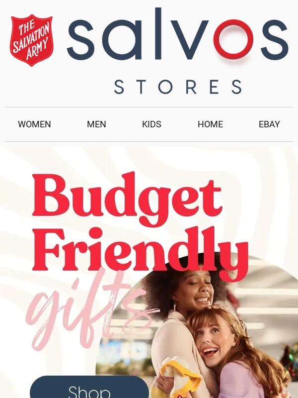Salvation Army - ? Budget friendly gift ideas ?