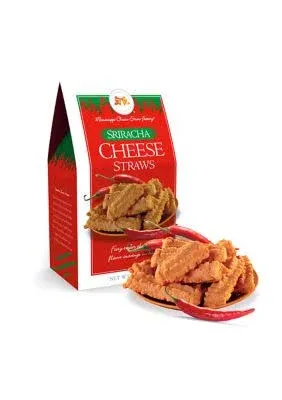 Mississippi Cheese Straw Factory Sriracha Cheese Straws