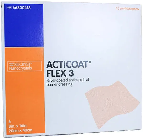 Smith & Nephew Acticoat Flex 3 Dressing