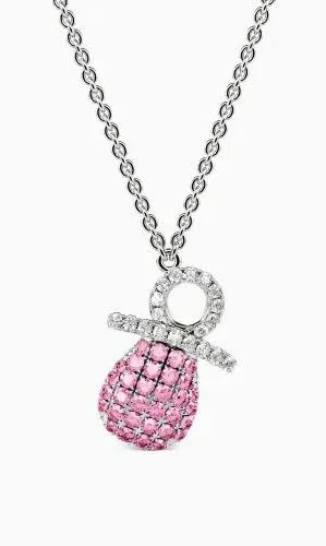 Embrace Your Love" Round Cut Necklace