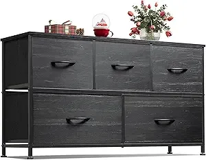 WLive 5-drawer wide chest of drawers
