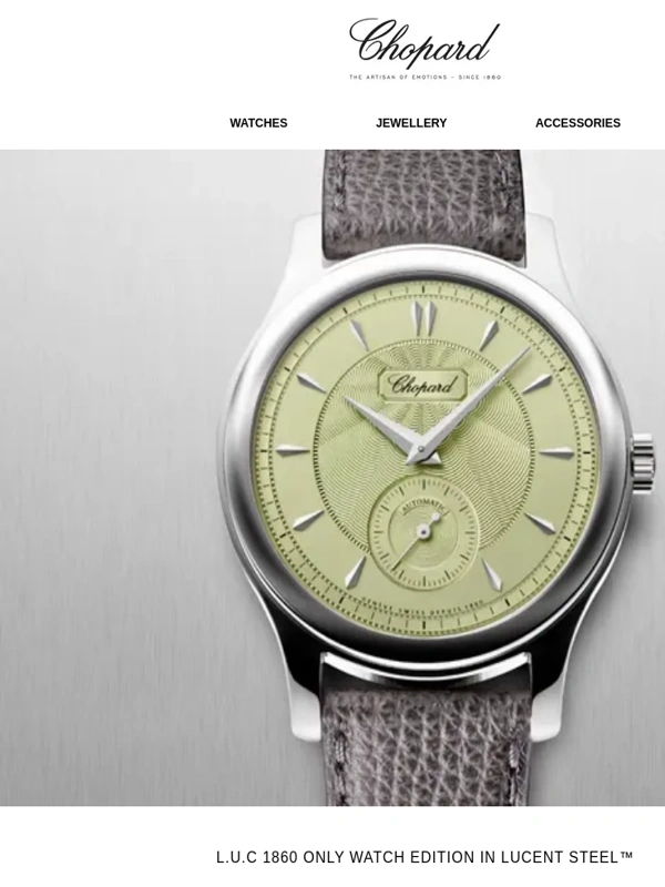 Chopard - L.U.C 1860 Only Watch Edition In Lucent Steel™