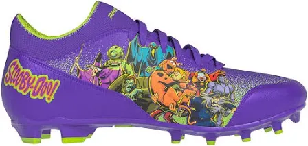 Phenom Elite Brand Scooby-Doo 'Unmasked' Purple Football Cleats
