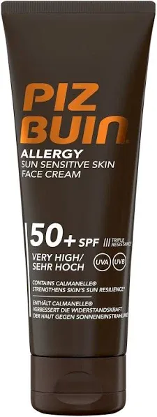 Piz Buin Allergy Sun Sensitive Skin Face Cream SPF50+ 50ml
