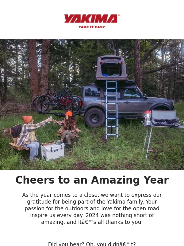 Yakima - Cheers to an Amazing Year