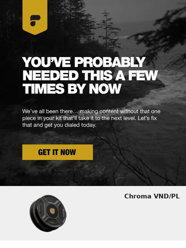 PolarPro - Don’t miss out! This glass is ready to go