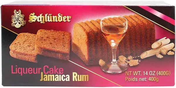 Schluender Jamaica Rum Liqueur Cake