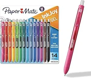14-Count Paper Mate Colorful Gel Pens (Various Colors) $8.90 w/ S&S + Free Shipping w/ Prime or on $35+