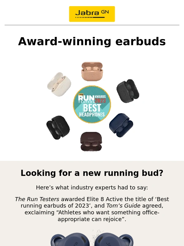 Jabra - Use a voucher code for everyone’s favorite earbud